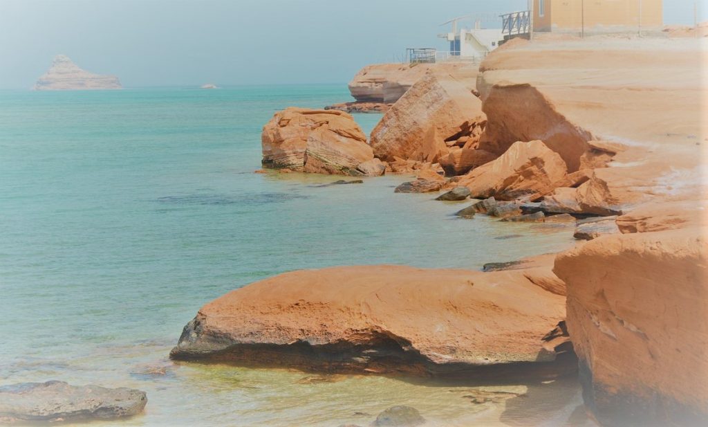 خريطة شواطئ قطر